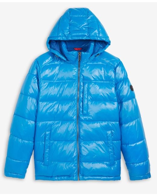 Michael Kors Blue Puffer Jacket for men