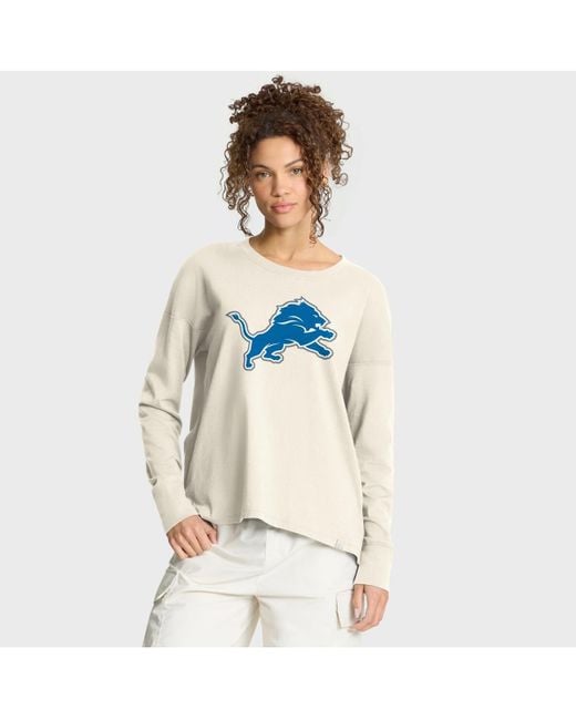 Fanatics White Detroit Lions Dove Legacy Long Sleeve T-shirt