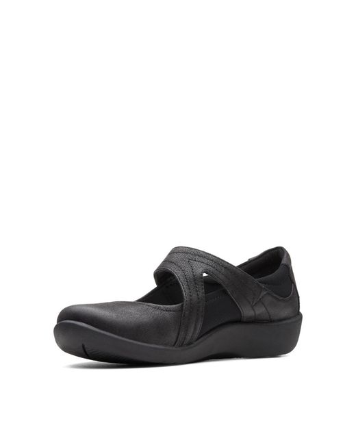 Clarks Black Cloudsteppers Sillian Bella Shoes