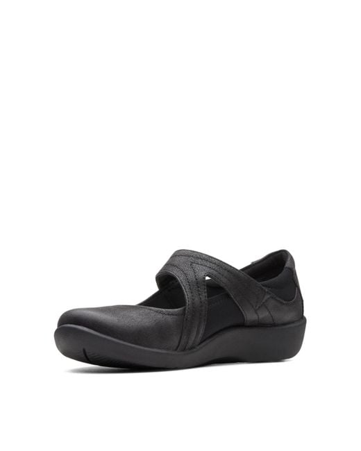 Clarks Black Cloudsteppers Sillian Bella Shoes