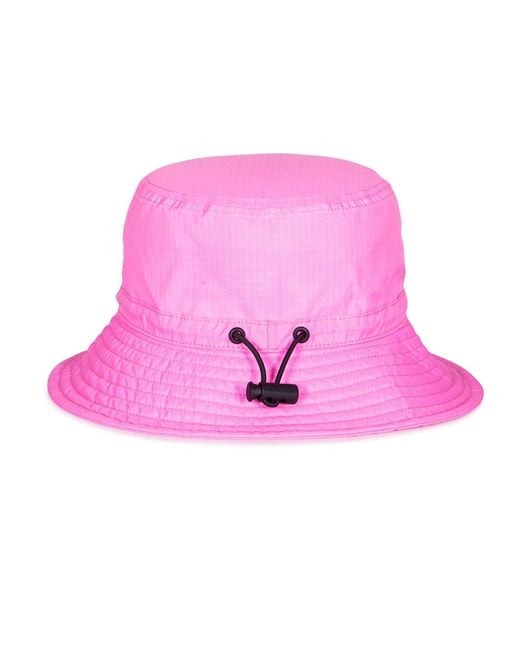 Hunter Pink Nylon Packable Bucket Hat