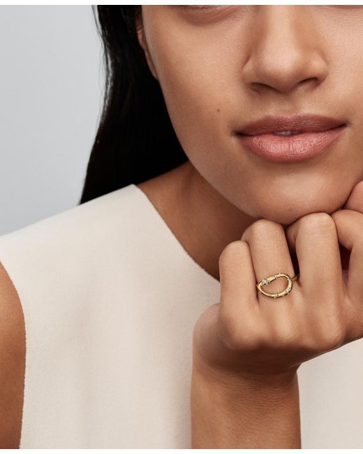 Pandora Metallic Stone-set Statement Ring