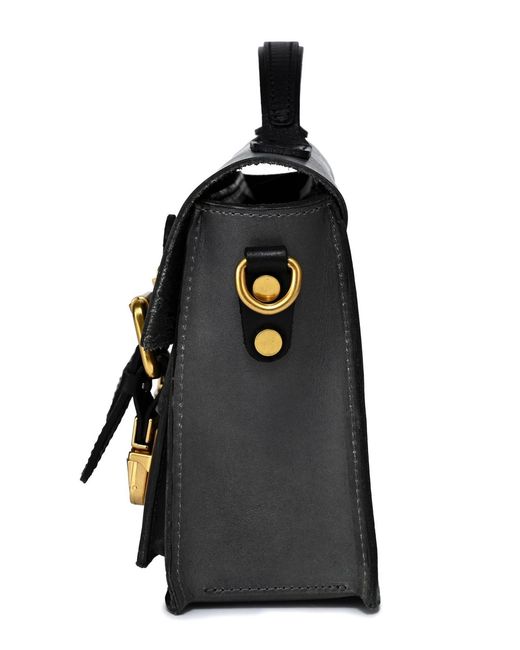 Old Trend Black Aster Mini Satchel