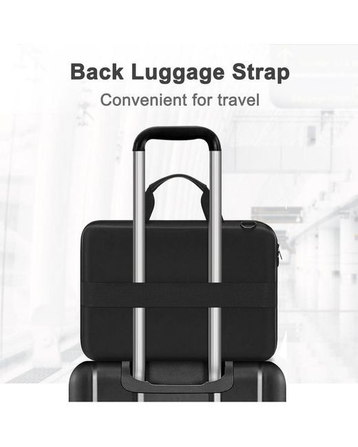 Mosiso Black Hard Shell Laptop Case