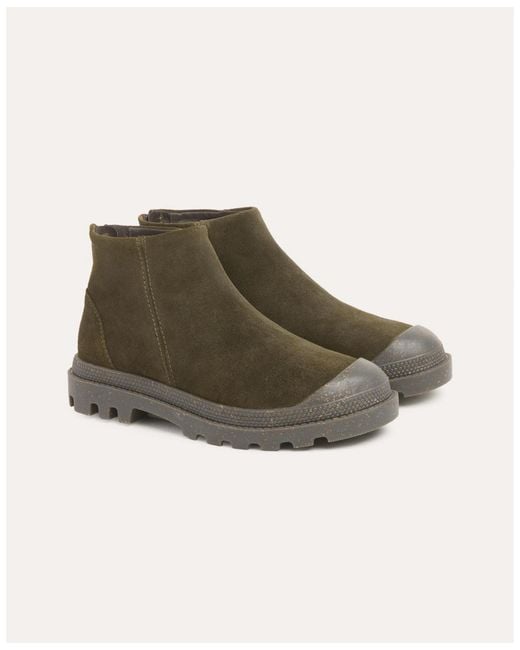 Celtic & Co. Green Toe Cap Ankle Boot