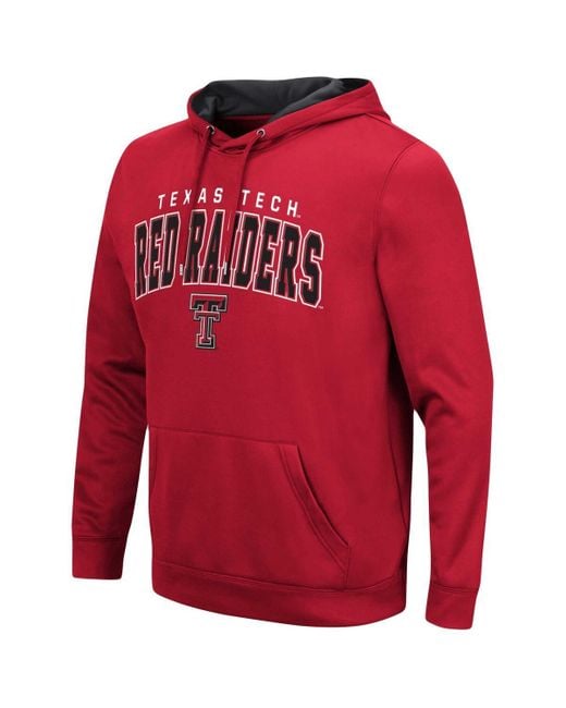 Colosseum Athletics Texas Tech Raiders Resistance Pullover Hoodie in ...