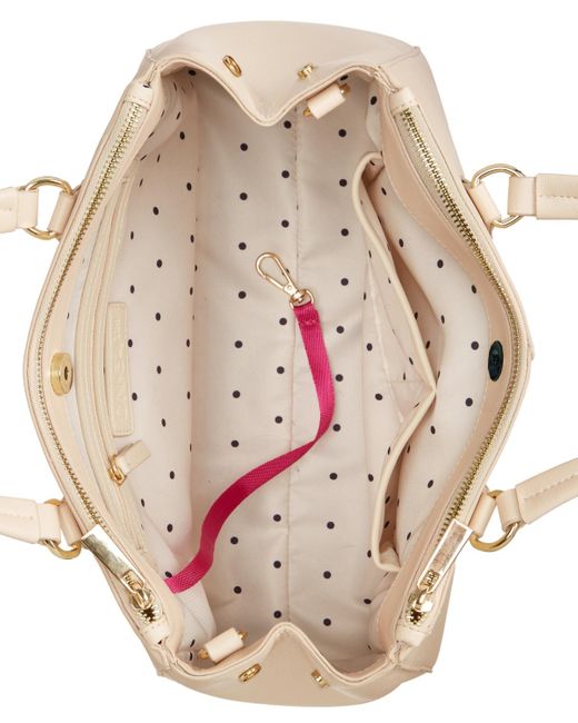 On 34th Natural Robbinn Medium Satchel