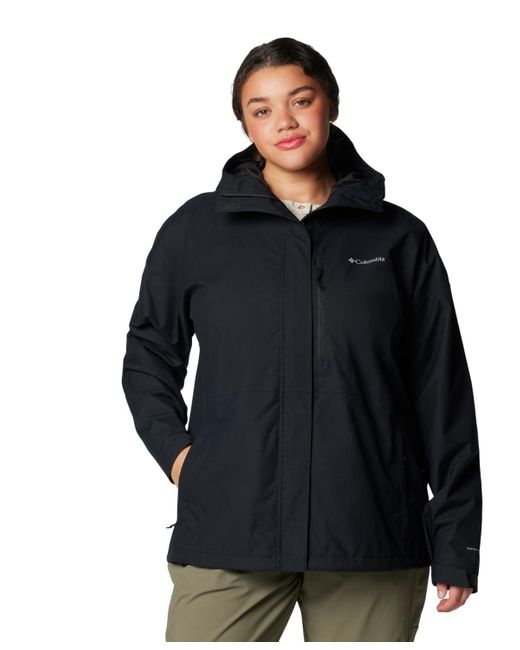 Columbia Black Plus Size Hikebound Ii Hooded Jacket