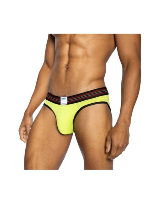 Bike Athletic Blue Mesh Brief for men