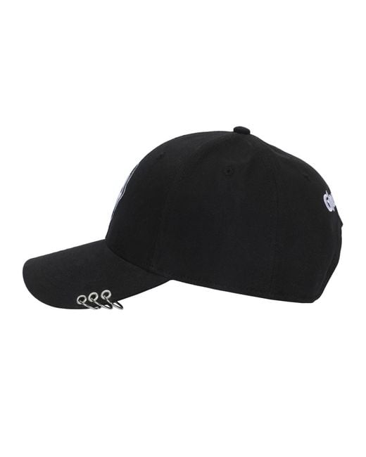 Ghostface Black Character Embroidered Aop Baseball Cap for men