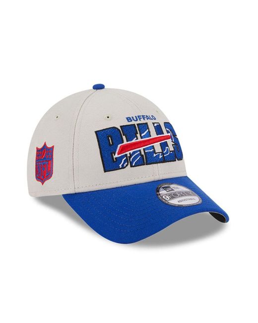 KTZ Stone, Royal Buffalo Bills 2023 Nfl Draft 9forty Adjustable Hat in