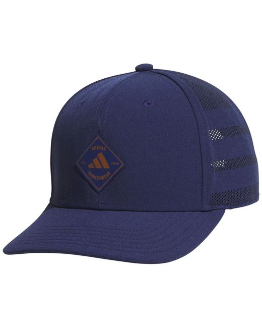 Adidas Blue Quick Dry Adjustable Hat for men