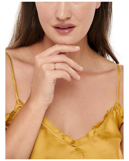 DEVATA Metallic Love Knot Ring