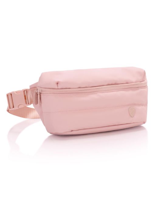 Heys Pink Puffer Waist Bag