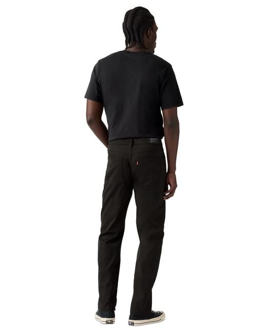 Levi's Black 514 Straight Tech Pants for men