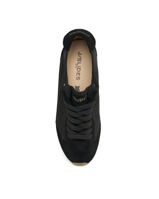 J/Slides Black Paz Mesh Sneaker