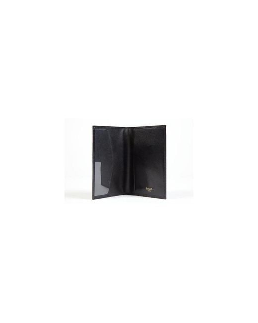 Bosca Black Old Leather Collection for men