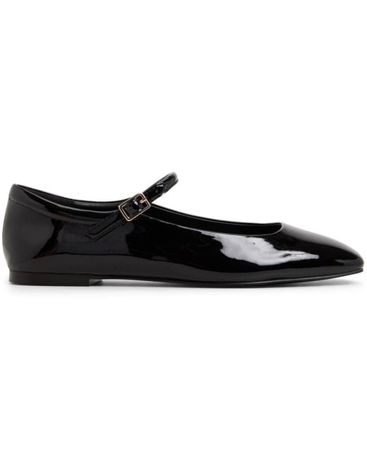 ALDO Black Kristyn Square-toe Mary Jane Flats