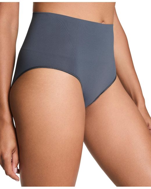 Spanx Blue Seamless Shaping Brief Underwear 40047r