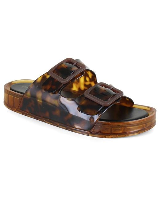 BCBGeneration Brown Marli Platform Jelly Sandal