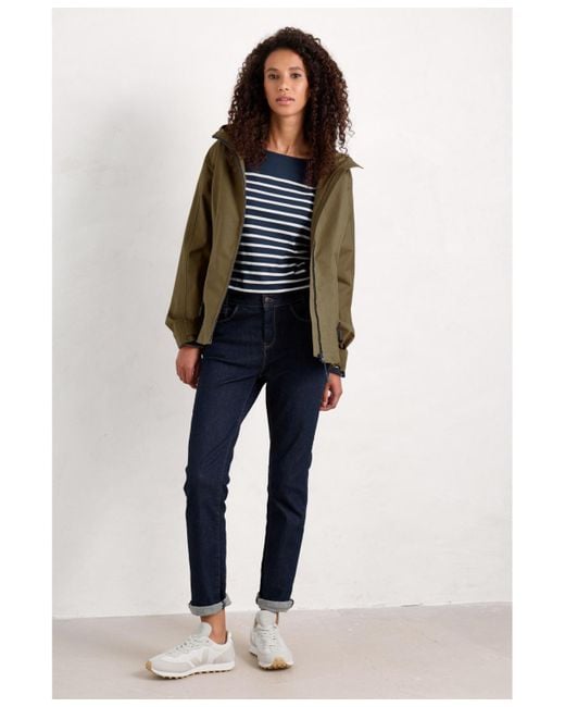 Seasalt Cornwall Blue Sailor Top