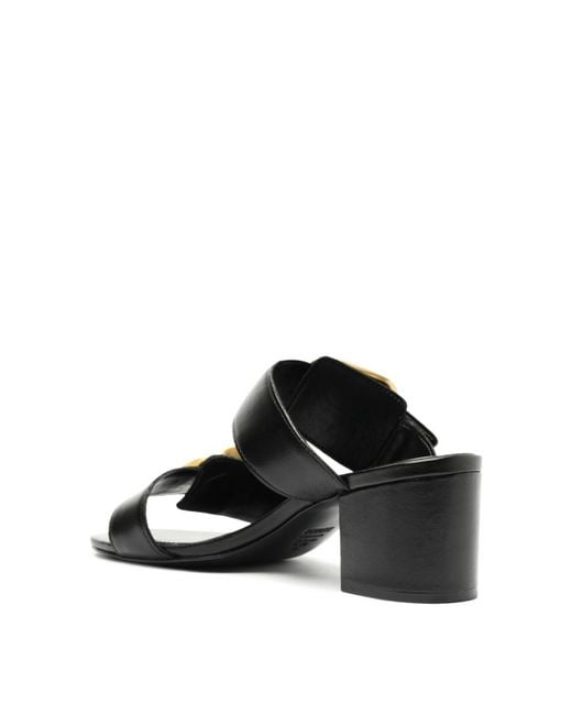 SCHUTZ SHOES White Olga Round Toe Dress Sandals