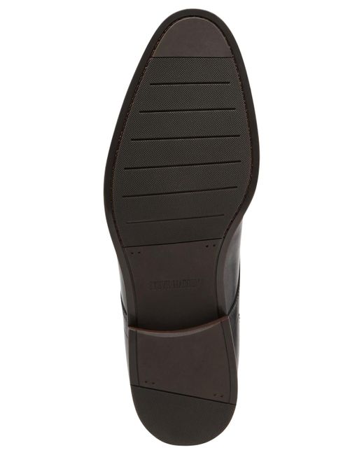 Steve Madden Black Molcalm Leather Chukka Boot for men