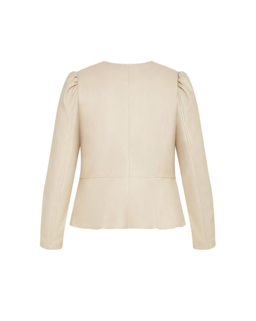 City Chic Blue Plus Size Mysteria Jacket
