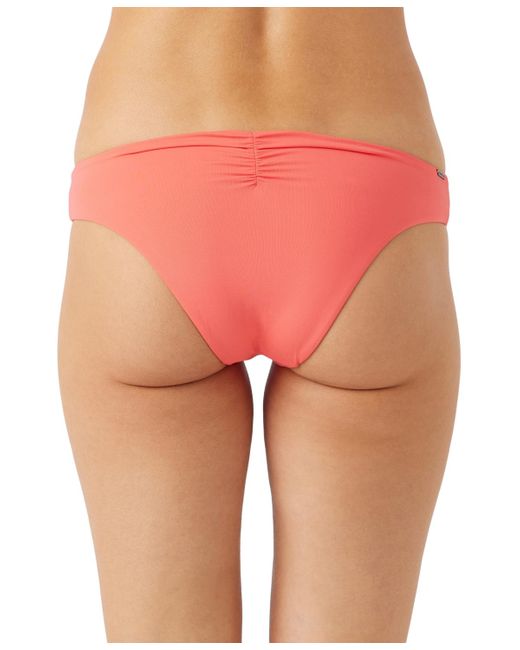 O'neill Sportswear Pink Oneill Saltwater Solids Matira Bikini Bottom