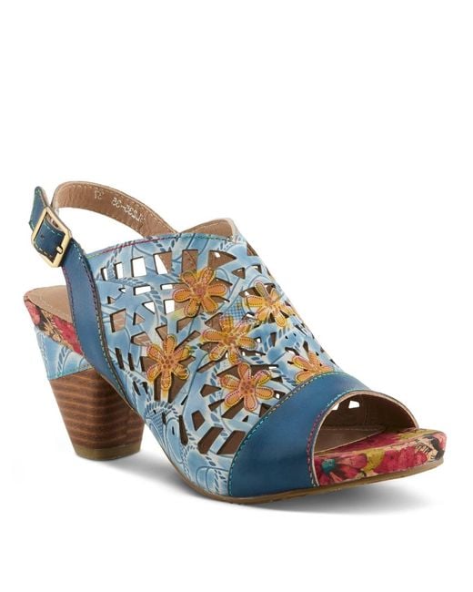 L'ARTISTE Blue Womens Spring Step Eclipsing