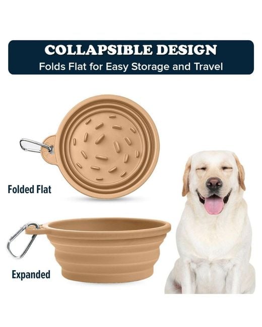 Puppington Brown Slow-feeder