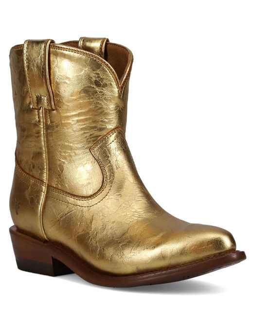 Frye Brown Billy Pull-on Booties