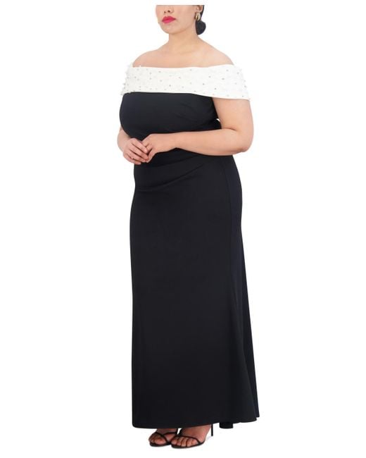 Eliza j off the shoulder gown online