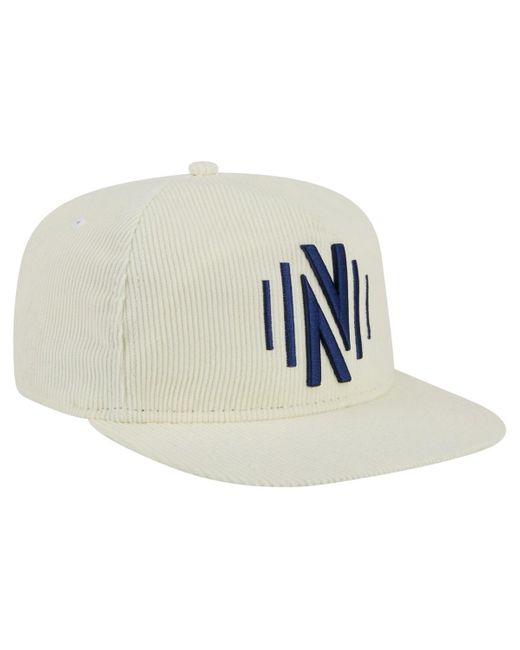 KTZ Natural Â Nashville Sc 2025 Kickoff Snapback Golfer Hat for men