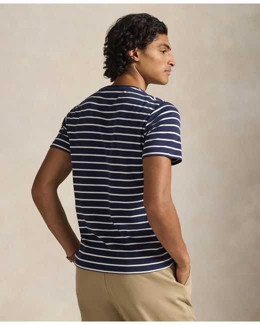 Polo Ralph Lauren Blue Short-sleeve Striped T-shirt for men