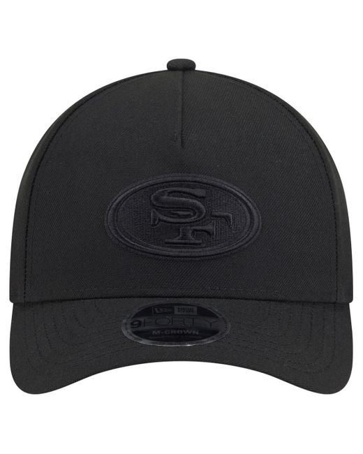 KTZ Blue San Francisco 49ers Team Collection 9forty M-crown A-frame Adjustable Hat for men