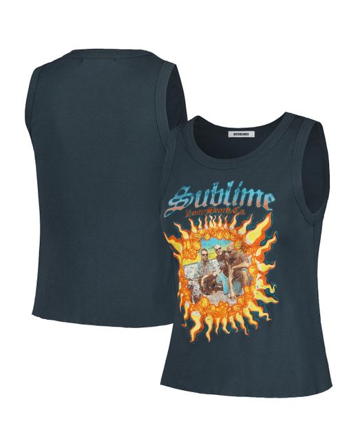 Daydreamer Blue Sublime Graphic Tank Top