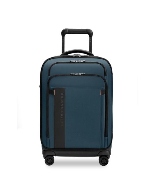 Briggs & Riley Blue Essential 22" Carry-on Expandable Spinner