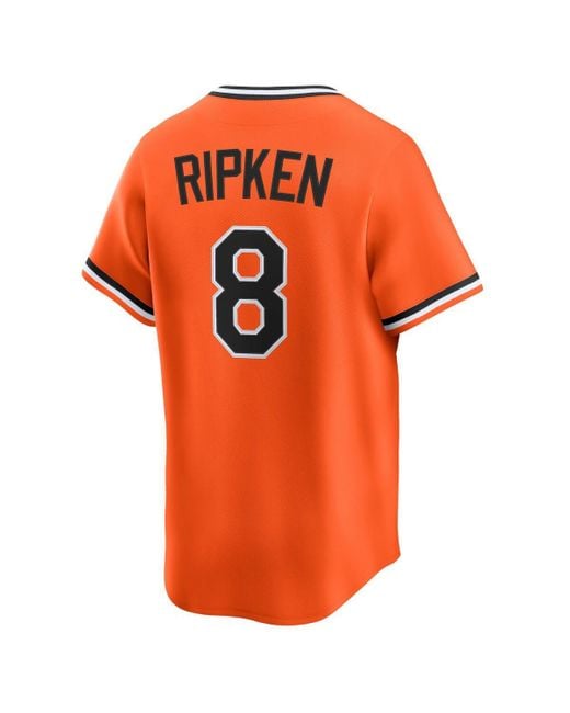 Nike Orange Cal Ripken Sr. Baltimore Orioles Throwback Cooperstown Collection Limited Jersey for men