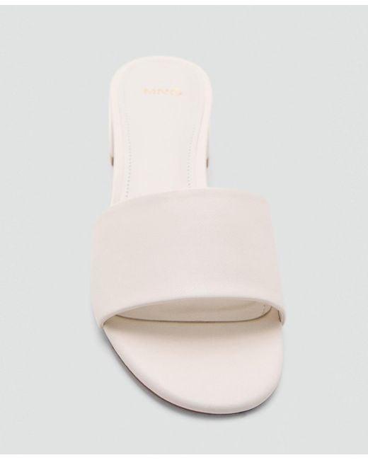 Mango Natural Strap Block-heel Sandals
