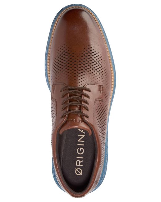 Cole Haan Brown Ã ̃riginalgrand 2.0 Oxford Dress Sneaker for men