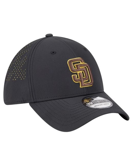 KTZ Blue San Diego Padres Night 39thirty Flex Hat for men