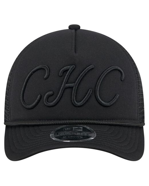 KTZ Gray Chicago Cubs City Initial 9forty A-frame M-crown Adjustable Trucker Hat for men