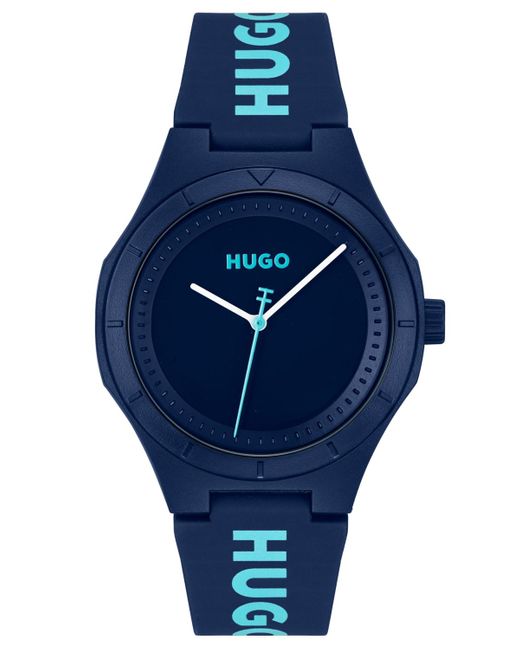 HUGO Blue Lit For Him Quartz Watch 42mm for men