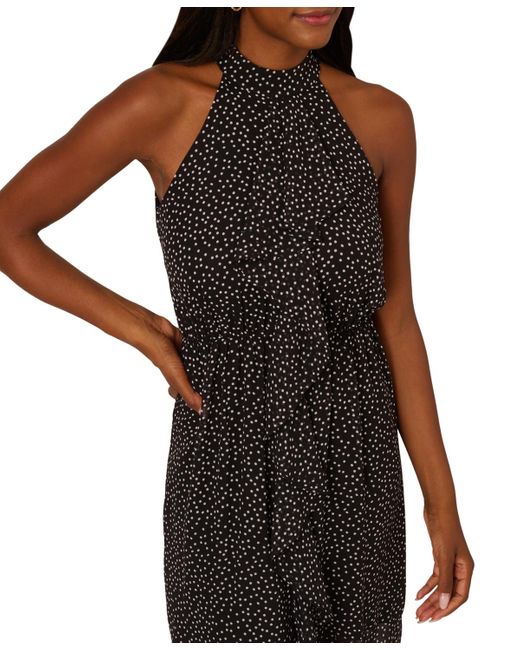 adrianna papell black ruffle dress NWOT Forever 21 Boho Print Maxi Dress-Size Small – Second Bite main image 0