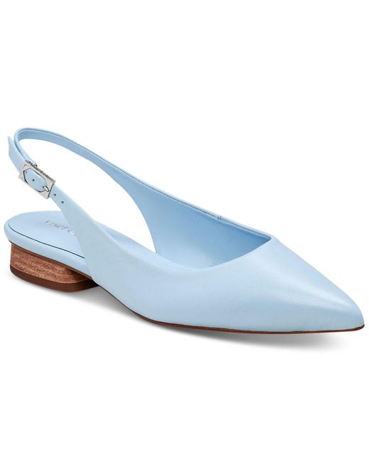 vince cadya square toe slingback flat