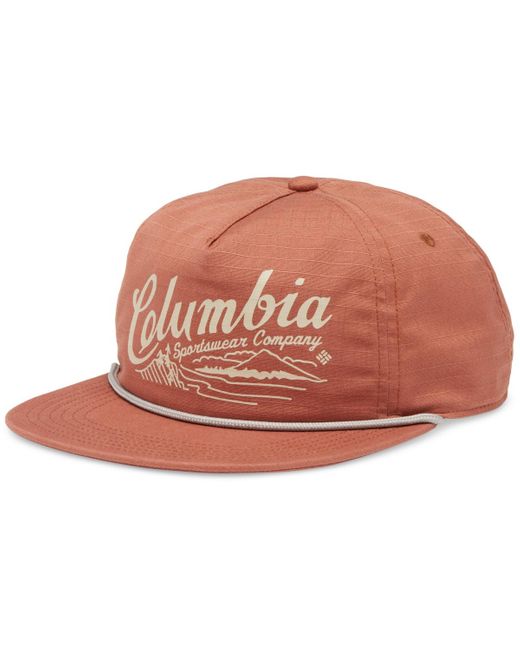 Columbia Pink Ratchet Strap Snap Back Hat for men