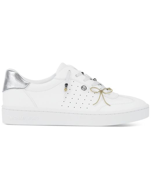 Michael Kors White Michael Scotty Sneakers