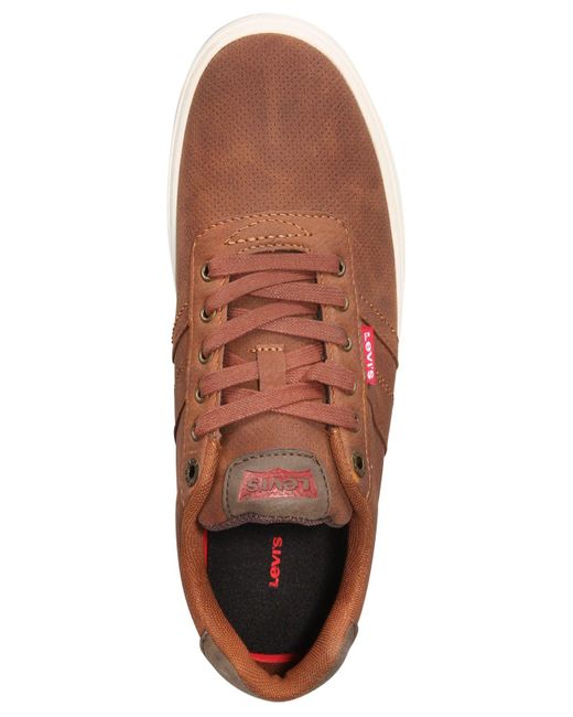 levis brown sneakers