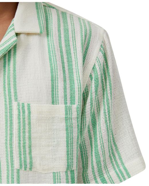 Cotton On Green Palma Short Sleeve Shirt for men